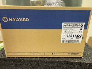 Halyard Nitrile Lavender Exam gloves 250/2500ct XL/L/M/S/XS powder &amp; latex free