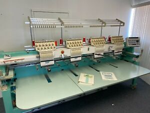 Tajima Commercial 4 head Embroidery Machine - TMFXII-C1204, US $10,900.00 – Picture 0