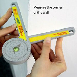 Miter Saw Protractor Accurate Angle Level Measurements Carpenter Tools