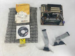 PC100 BXcel Motherboard w RAM and Celeron Slot Style Processor