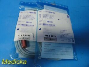 Lot of 2 GE M1050784 Datex Ohmeda 8002964 ENTROPY Sensor Cables 3.5m ~ 25291