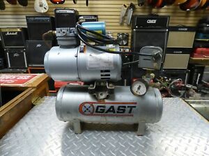 Gast 1HAB-44-M100X 2Z867 1/6 HP Piston Air Compressor FREE SHIPPING!!