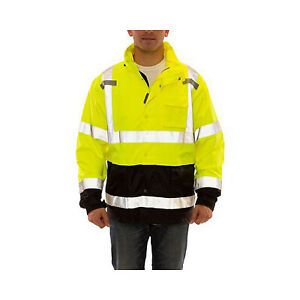 J27122.LG High-Visibility Jacket, ANSI Compliant, Waterproof, Large - Quantity 1