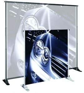 Testrite Visual Products BN4-B Grand Format Banner Stands 30 in.-48 in. Large Ba