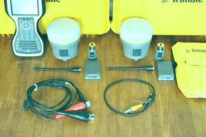 Trimble Dual R10 GPS GNSS RTK Survey Receiver Setup w/ TSC3 Access 2017.24