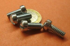 Fillister Head Zinc Steel Slotted Screw 12-24 x .500&#034; Length 200 Pc