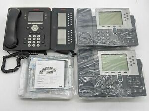 Cisco &amp; Avaya IP Phones and Accessories - Lot of 4 (See Description) -NR5151