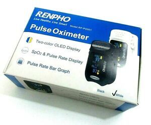 RENPHO Portable Pulse Oximeter Accurate Reading Pediatric &amp; Adult Oxygen Monitor