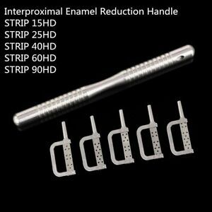 Dental Ortho Interproximal Enamel Reduction Handle IPR &amp; Automatic Strip 15-90HD