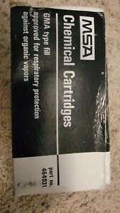 MSA 464031 Chemical Cartridge GMA type (10 New 459315)