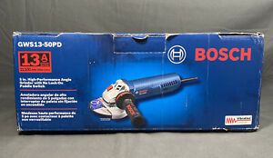 Brand New In Box Bosch GWS13-50PD / GWS1350PD 13A 11,500 RPM 5in Grinder