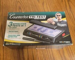 Dri-Mark Tri-Test Counterfeit Bill Portable Detector UV Light Backlight Pen#5878