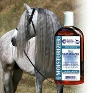 HEALTHY HAIRCARE Hair Moisturizer Mane Tail Coat Dandruff Lanolin 16 oz Equine