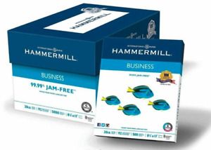 Hammermill Multipurpose 5000 Sheets Printer Copy Paper White 8.5x11 Case 10 Ream
