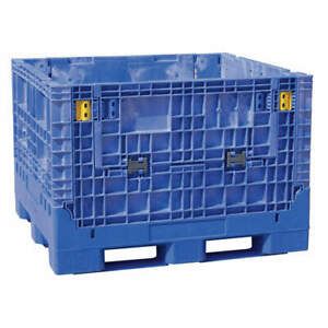 BUCKHORN BN4845342023000 Collapsible Container,48x45 In,Blue