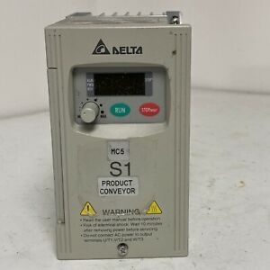 DELTA VARIABLE FREQUENCY DRIVE VFD007S21B 1HP