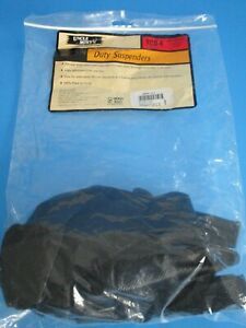 Uncle Mike&#039;s LARGE X-LARGE Duty Suspenders Black Nylon  9120-4 USA Made