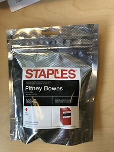 New in Package, Unopened PITNEY BOWES 793-5 Red Ink Cartridge 35ml from STAPLES