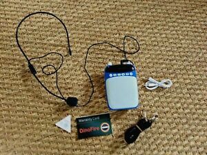 Dinofire Digital Portable Voice Amplifier Speaker, Recorder, Radio, MP3  RRP 36