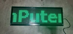 OLIVE LED Sign 3 Color Led red, yellow green (15x40)