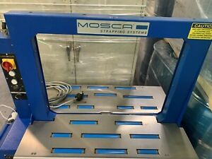 MOSCA STRAPPING SYSTEMS STRAPPING MACHINE, TYPE RO-M-P5 BOOMPACK