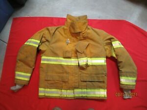MFG. 2010 GLOBE GX-7 DRD 49 x 32 Firefighter Turnout Bunker JACKET RESCUE FIRE