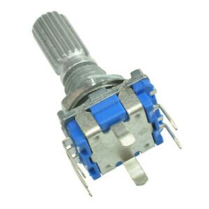 5 x Rotary encoder with switch EC11 Audio digital potentiometer 20mm handle