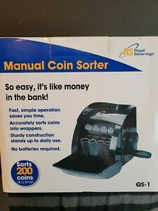 NIB Manual Coin Sorter &amp; Coin Wrappers