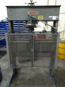 Dake 75 Ton H-Frame Shop Press 75H