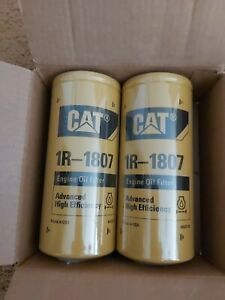 2 PACK - CAT Engine Oil Filter - 1R-1807 - FACTORY SEALED NEW