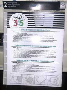 Create 365 The Happy Planner Laminated Planner Covers, 1 Set NEW! - 9 Punch