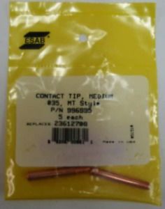 ESAB 996995 CONTACT TIP .035 replaces 23612708 - QTY 5