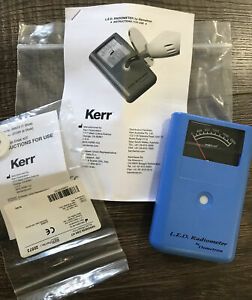 Dental Kerr Demetron L.E.D. Radiometer handheld unit diagnostic Curing Light NEW
