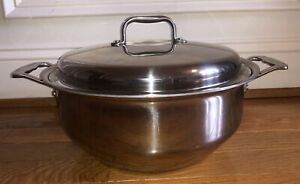 360 Cookware Stainless Steel 6 Quart Gourmet Stockpot With Cover Lid