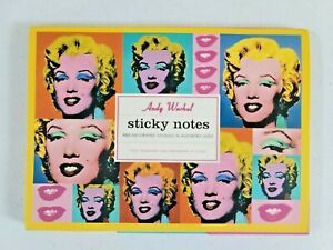 NEW Andy Warhol MARILYN Post-it Notes Pad Vintage Old Sticky Notes