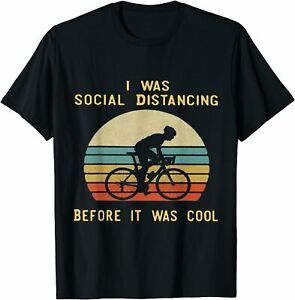 NEW LIMITED I Was Before It Was Funny Cool Bicycle Vintage T-Shirt S-3XL
