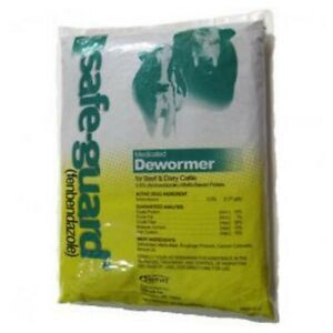 Safeguard Cattle Dewormer 10 Pounds Pellets .5%