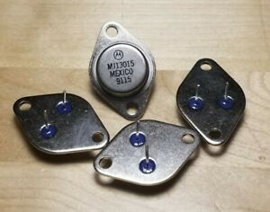 Lot of 4 Motorola MJ13015 Transistors