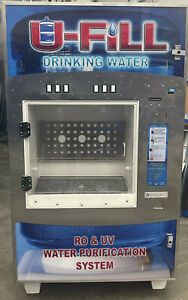 2 Head R/O Purified Water Vending Machine New Old Stock vend 3 selections opt.  