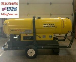 Wacker Neuson Portable Indirect Diesel Fired Air Heater HI400HDD | S/N: 24253073