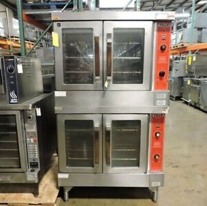 Vulcan VC4ED-10 Electric Double Deck Full Size Convection Ovens