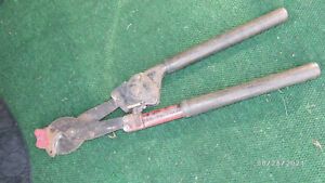HK Porter 8690FH Ratchet Type Hard Cable Cutter Soft Rods &amp; Bolts