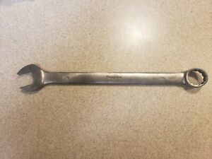 Snap-on 1-1/8 Industrial 12-Pt Flank Drive Standard Combination Wrench GOEX36 #2
