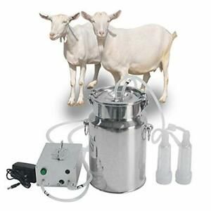 7L Goat Milking Machine SEAAN 7L Goat Milker Electric Milking Machine Stainle...