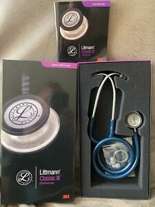 3M Littmann 5809 Classic III Stethoscope - Blue