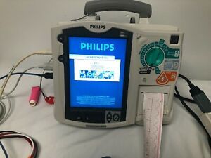 Philips HeartStart MRx M3535A Monitor NIPB ECG SPo2 with Accessories/ CALIBRATED