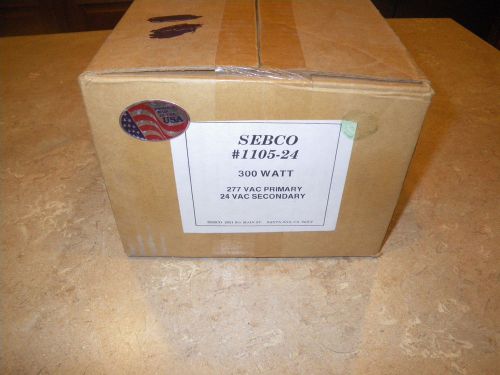Sebco 300-watt 24v Magnetic Low Voltage Lighting Transformer  277 VAC 1105-24