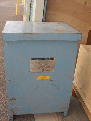Jefferson electric dry-type transformer, 30kva, 480/220/120 for sale