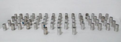 Lot 63 new 3in x 1-1/4in npt auminum conduit nipple pipe d239258 for sale