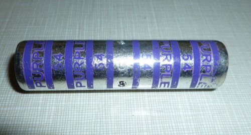 THOMAS &amp; BETTS 54812 Long Barrel  Splice Purple  4/0AWG  1 Piece